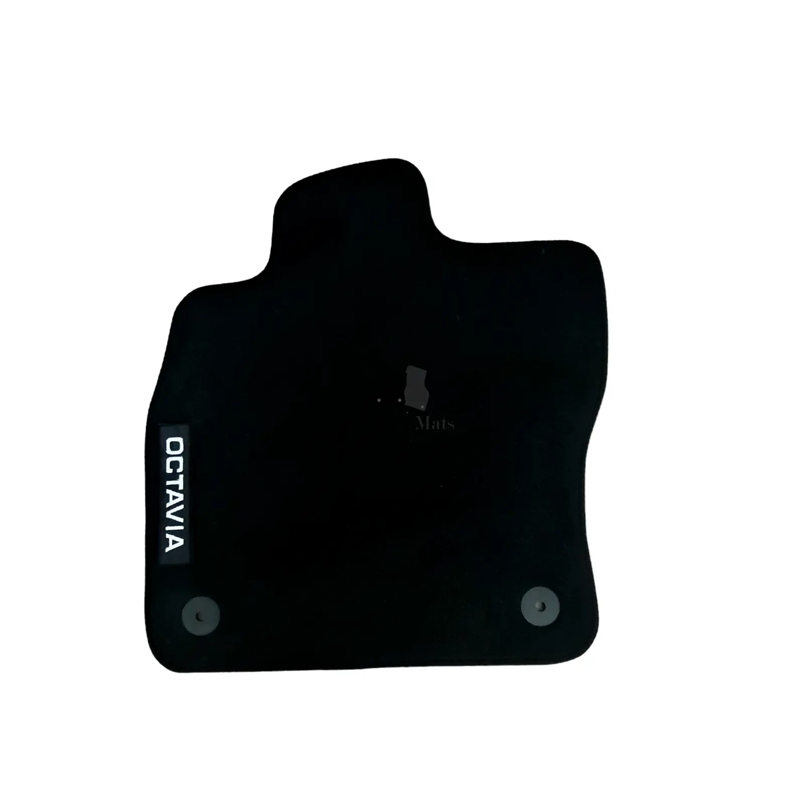 Car Floor Mats For Skoda Octavia Velour Waterproof Black Carpet Rugs Auto Liners