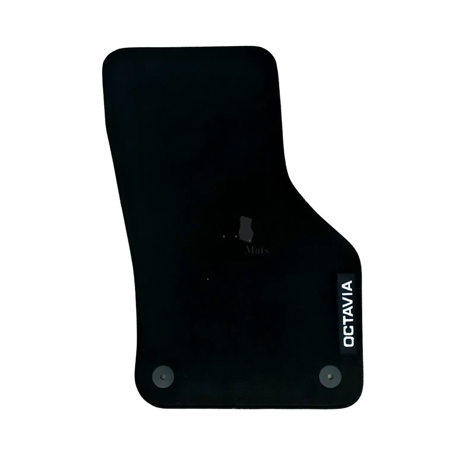Car Floor Mats For Skoda Octavia Velour Waterproof Black Carpet Rugs Auto Liners