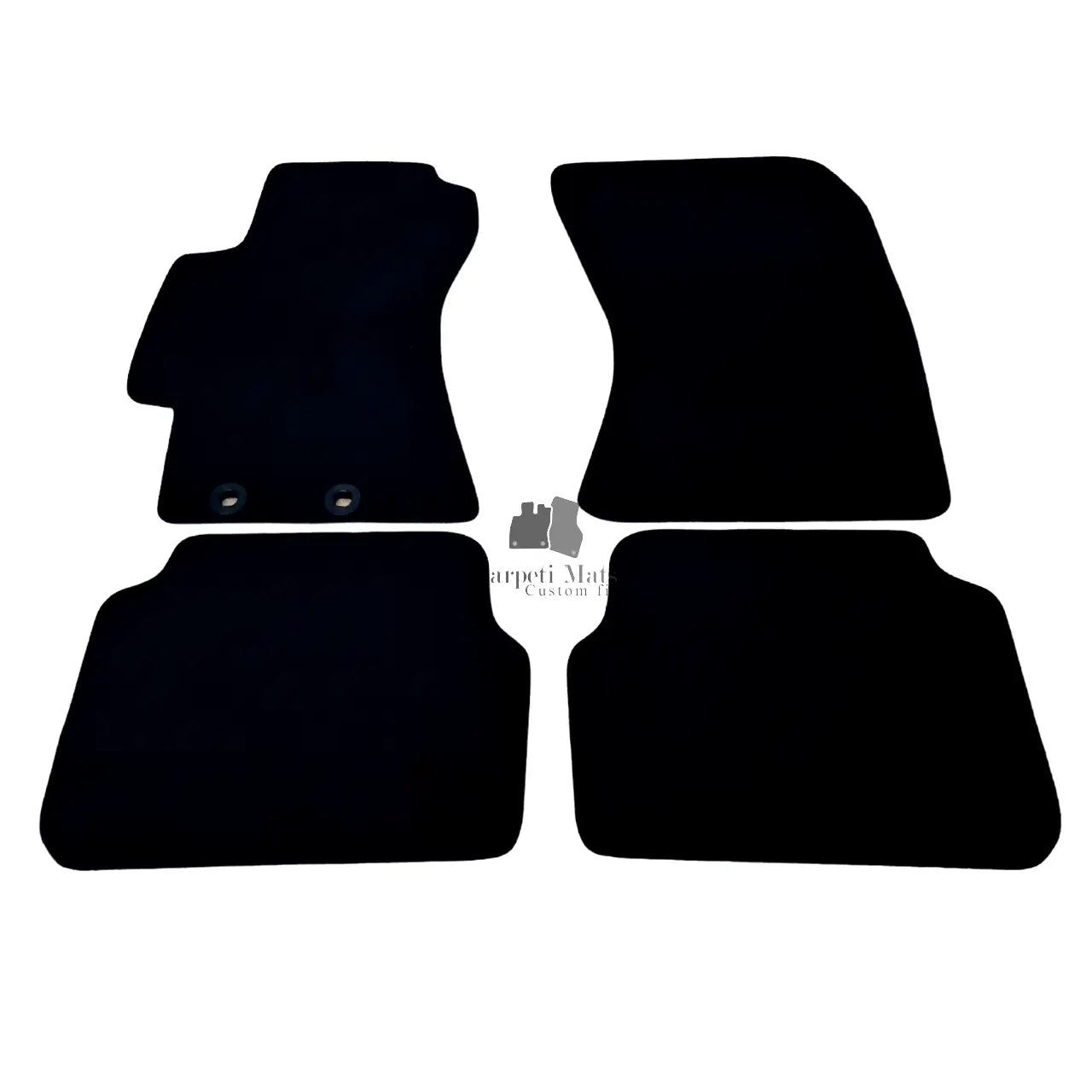 Car Floor Mats For Subaru Impreza Velour Waterproof Black Carpet Auto Liners New