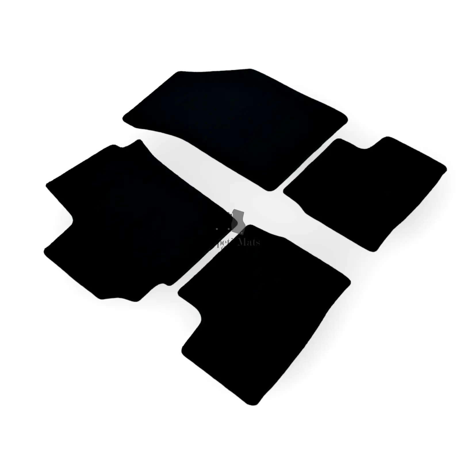 Car Floor Mats For Suzuki Swift Velour Waterproof Black Carpet Rugs Auto Liners