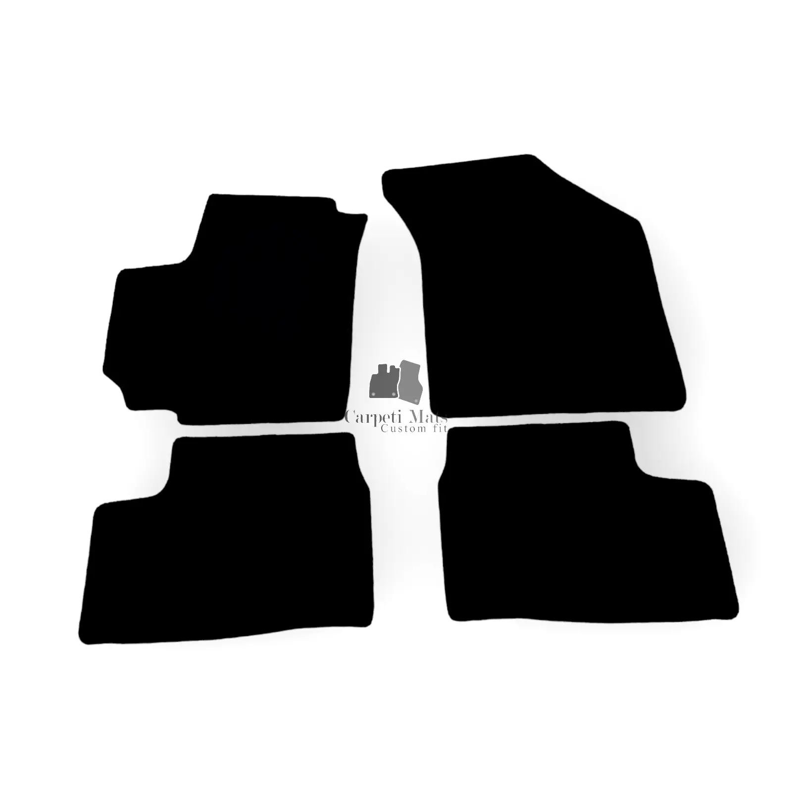Car Floor Mats For Suzuki Swift Velour Waterproof Black Carpet Rugs Auto Liners