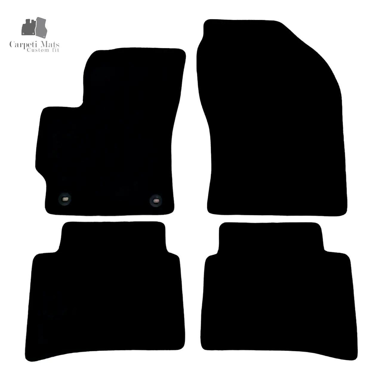 Car Floor Mats For Toyota Corolla Hatchback Velour Waterproof Black Carpet Rugs