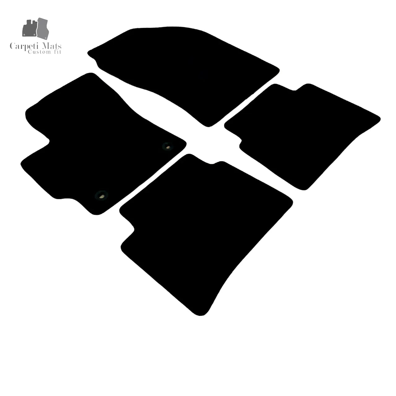 Car Floor Mats For Toyota Corolla Hatchback Velour Waterproof Black Carpet Rugs