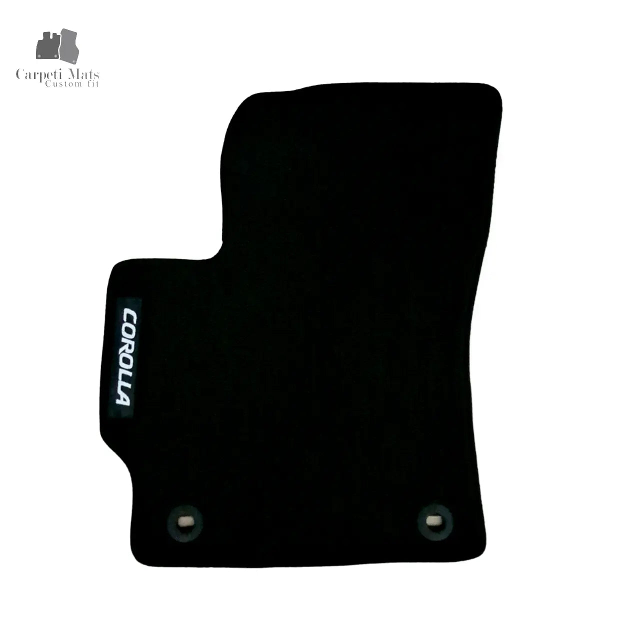 Car Floor Mats For Toyota Corolla Sedan Velour Waterproof Black Carpet Rugs New