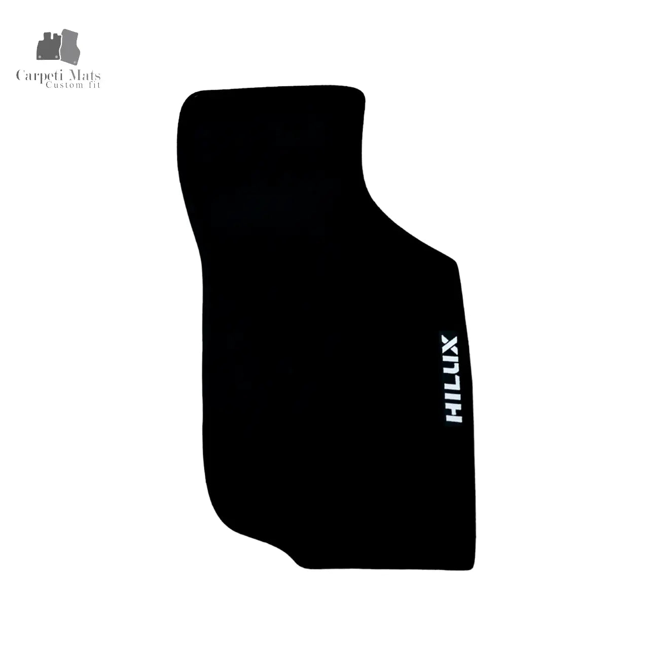 Car Floor Mats For Toyota Hilux Velour Waterproof Black Carpet Rugs Auto Liners