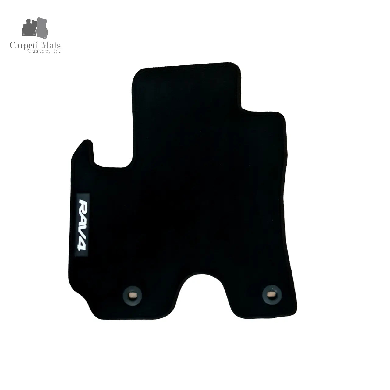 Car Floor Mats For Toyota RAV 4 Velour Waterproof Black Rugs Carpet Auto Liners