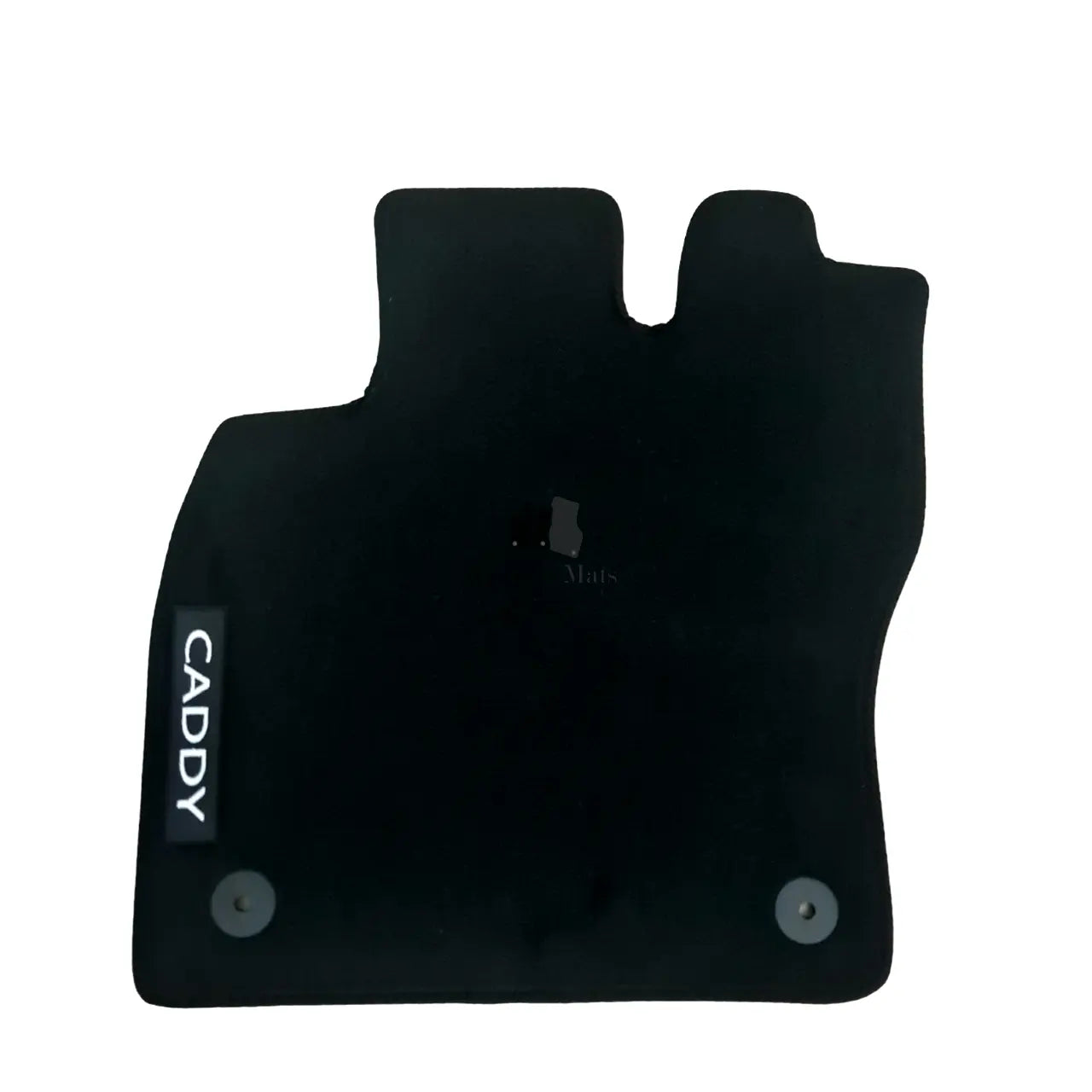 Car Floor Mats For VW Caddy VAN Velour Waterproof Black Carpet Auto Liners NEW