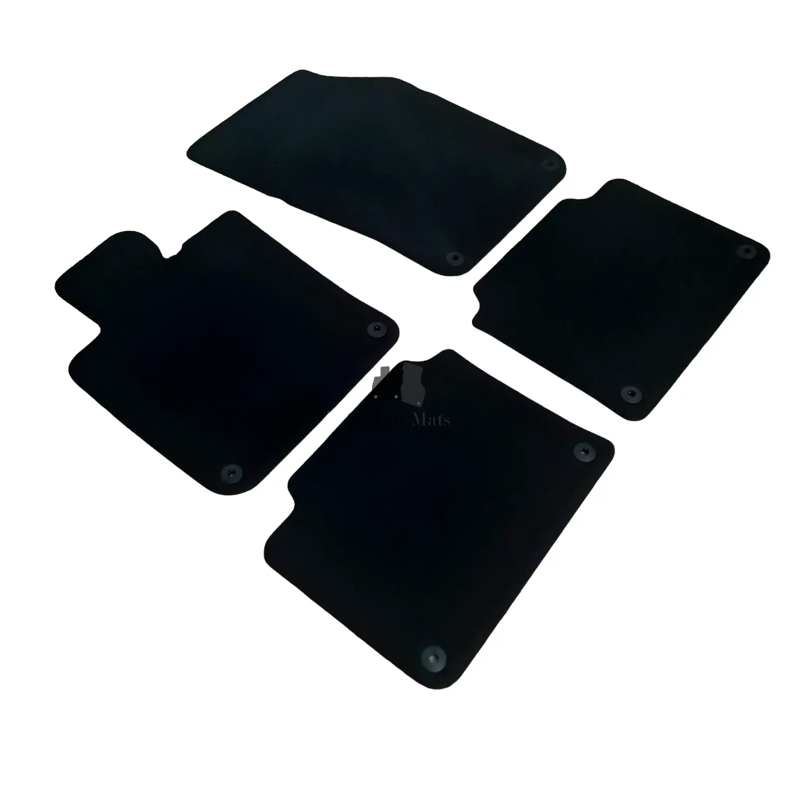 Car Floor Mats For Volvo V90 Velour Waterproof Black Carpet Rugs Auto Liners New
