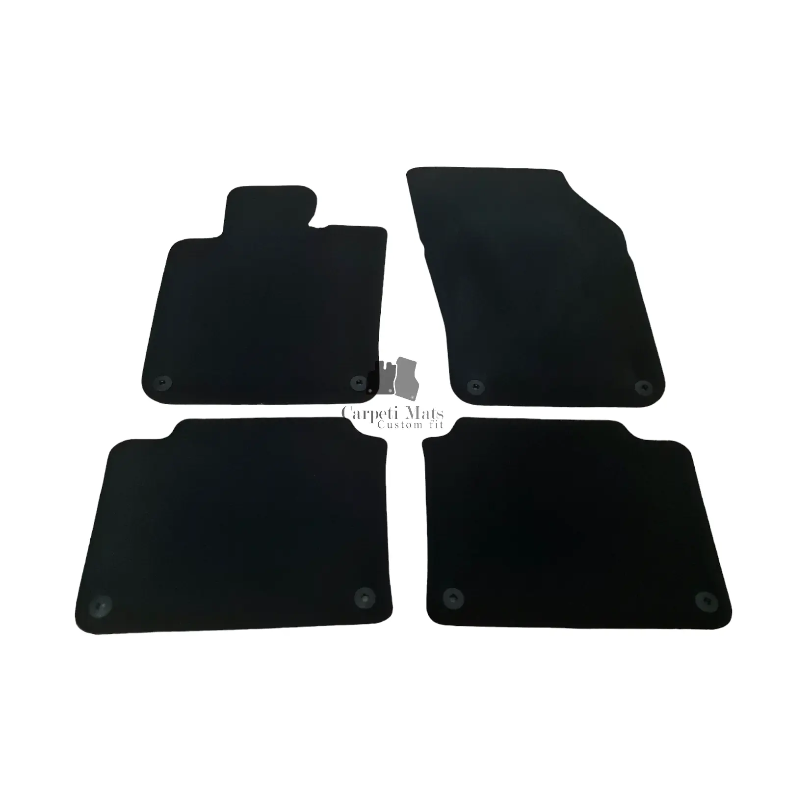 Car Floor Mats For Volvo V90 Velour Waterproof Black Carpet Rugs Auto Liners New