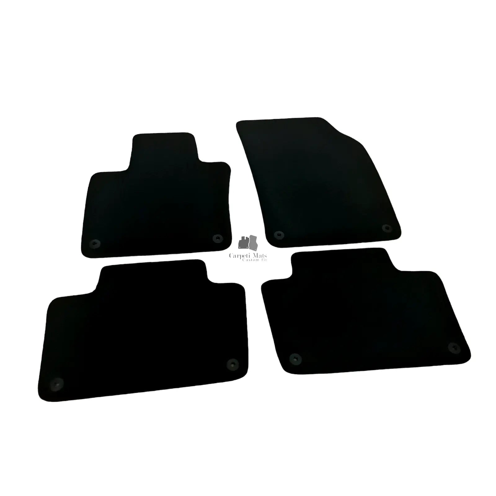 Car Floor Mats For Volvo XC90 Velour Waterproof Black Carpet Rugs Auto Liners