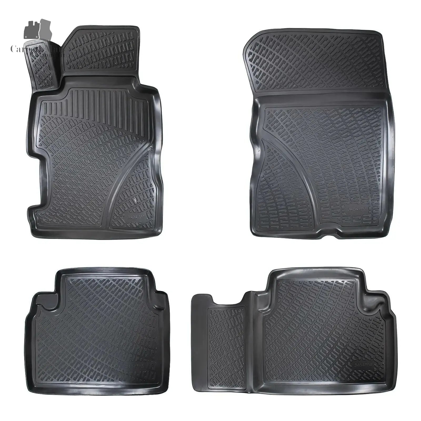 Car Floor Mats Liners For Acura CSX 2006-2011 All Season Heavy Duty 3D Auto Rugs