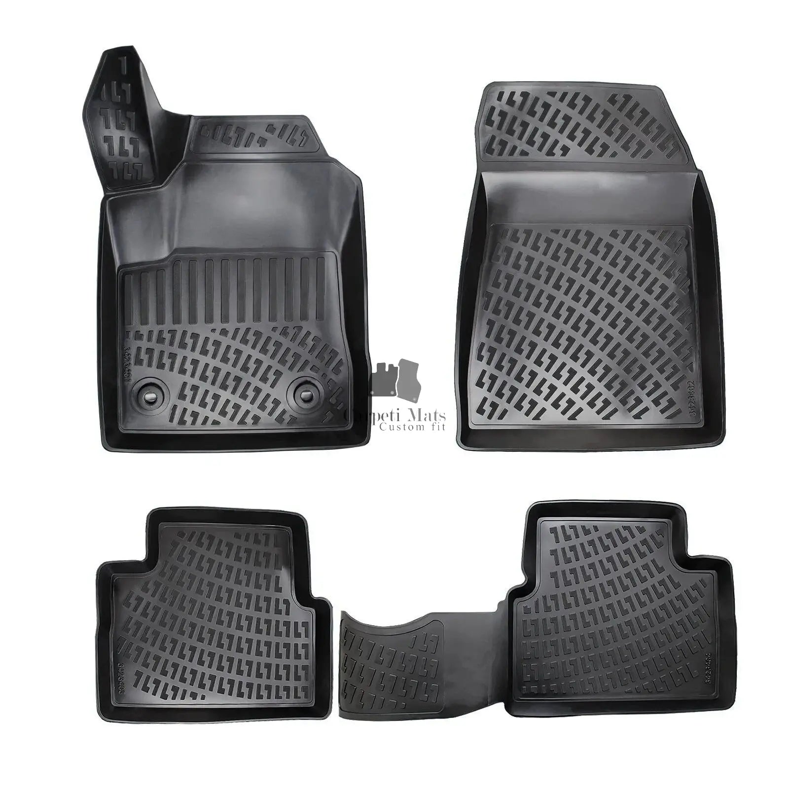 Car Floor Mats Liners For Alfa Giulietta 2010-2021 All Season Heavy Duty 3D Rugs