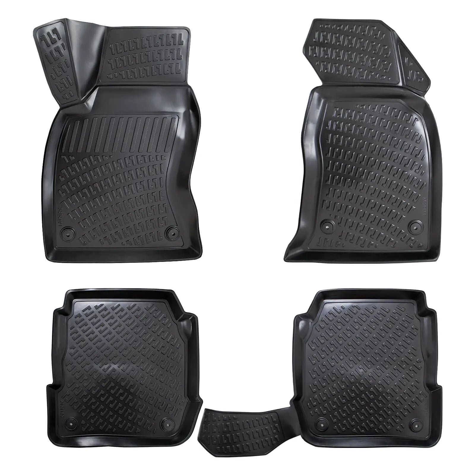 Car Floor Mats Liners For Audi A6 1995-2000 C5 All Season Heavy Duty Auto Rugs