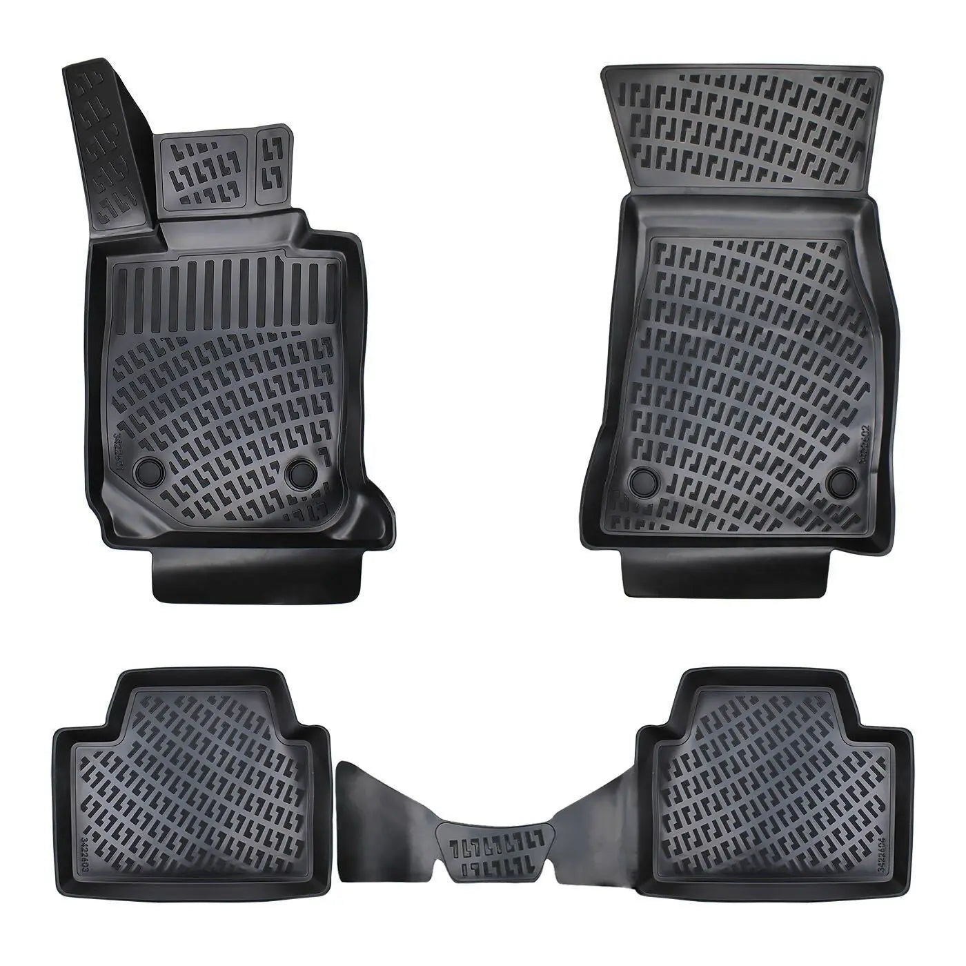 Car Floor Mats Liners For BMW 4 GC 2022-2025 G26 All Season Heavy Duty Auto Rugs