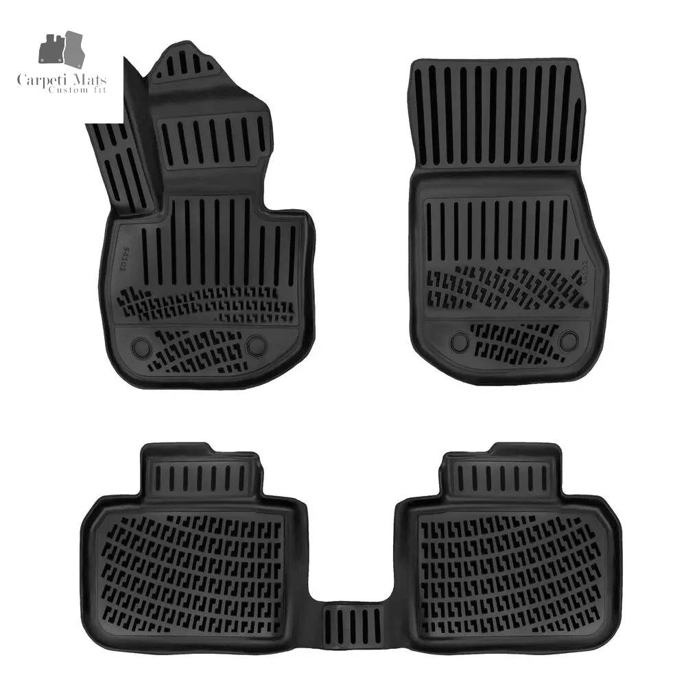 Car Floor Mats Liners For BMW X1 2022-2025 All Season Heavy Duty 3D Auto Rugs