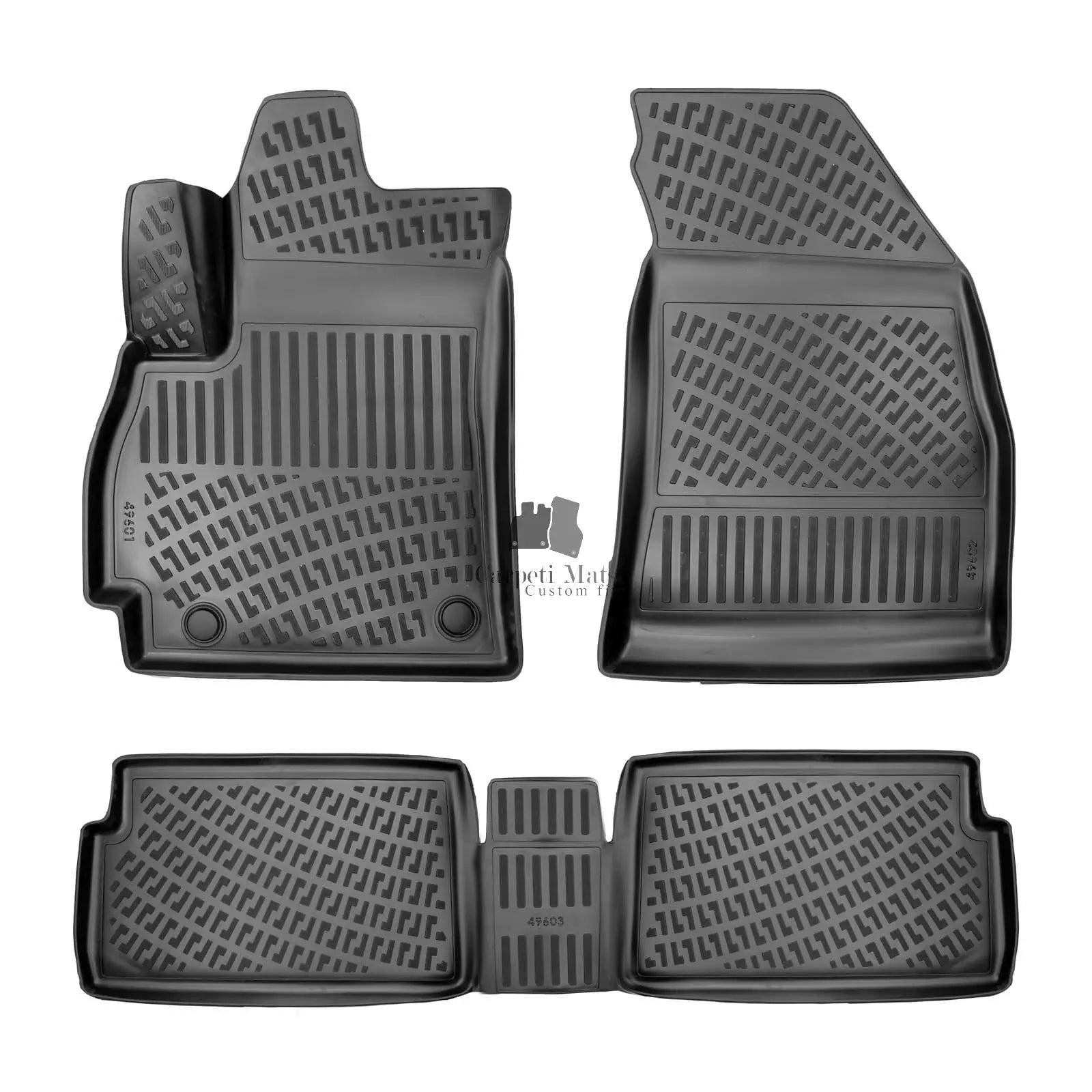 Car Floor Mats Liners For Chery Omoda 5 2022-2025 All Season Heavy Duty Car Rugs