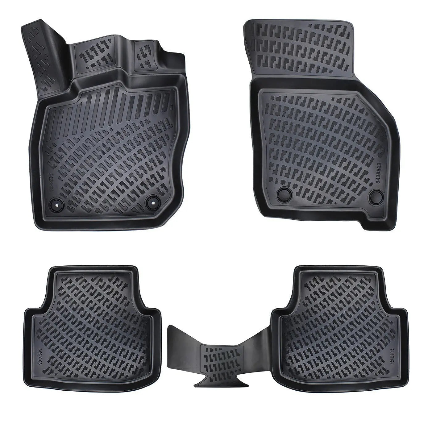 Car Floor Mats Liners For Cupra Formentor 2024-2025 All Season Heavy Duty Rugs