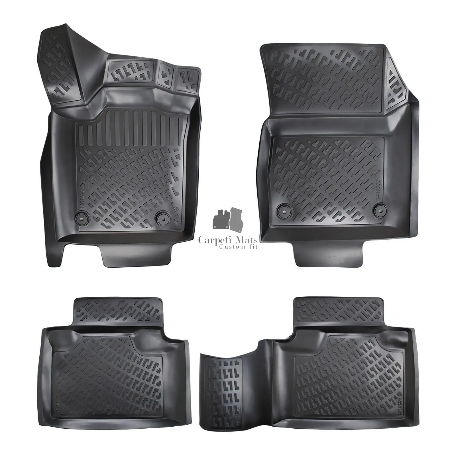 Car Floor Mats Liners For Dodge Durango 2011-2025 All Season Heavy Duty 3D Rugs
