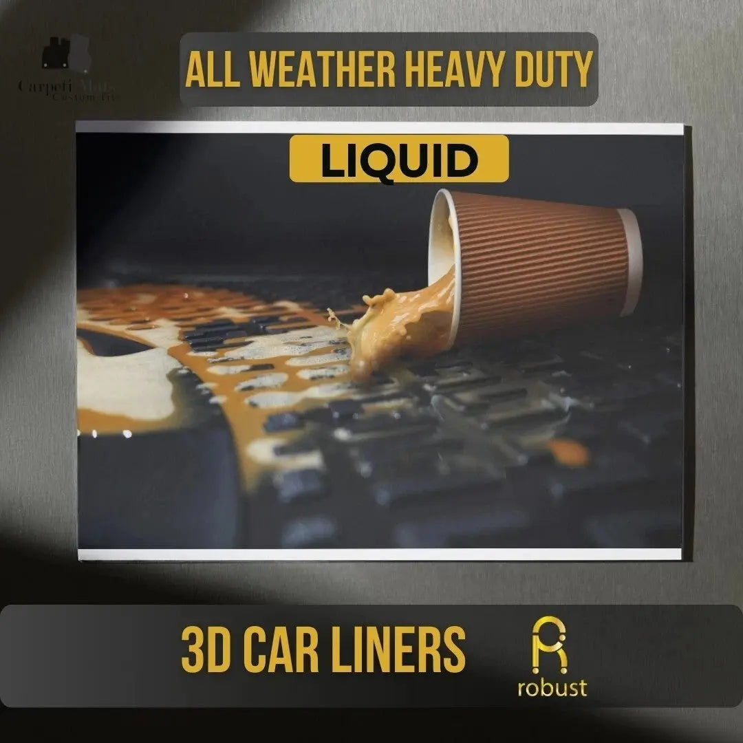 Car Floor Mats Liners For Fiat Panda Cross 2013-2023 All Season Heavy Duty Rugs