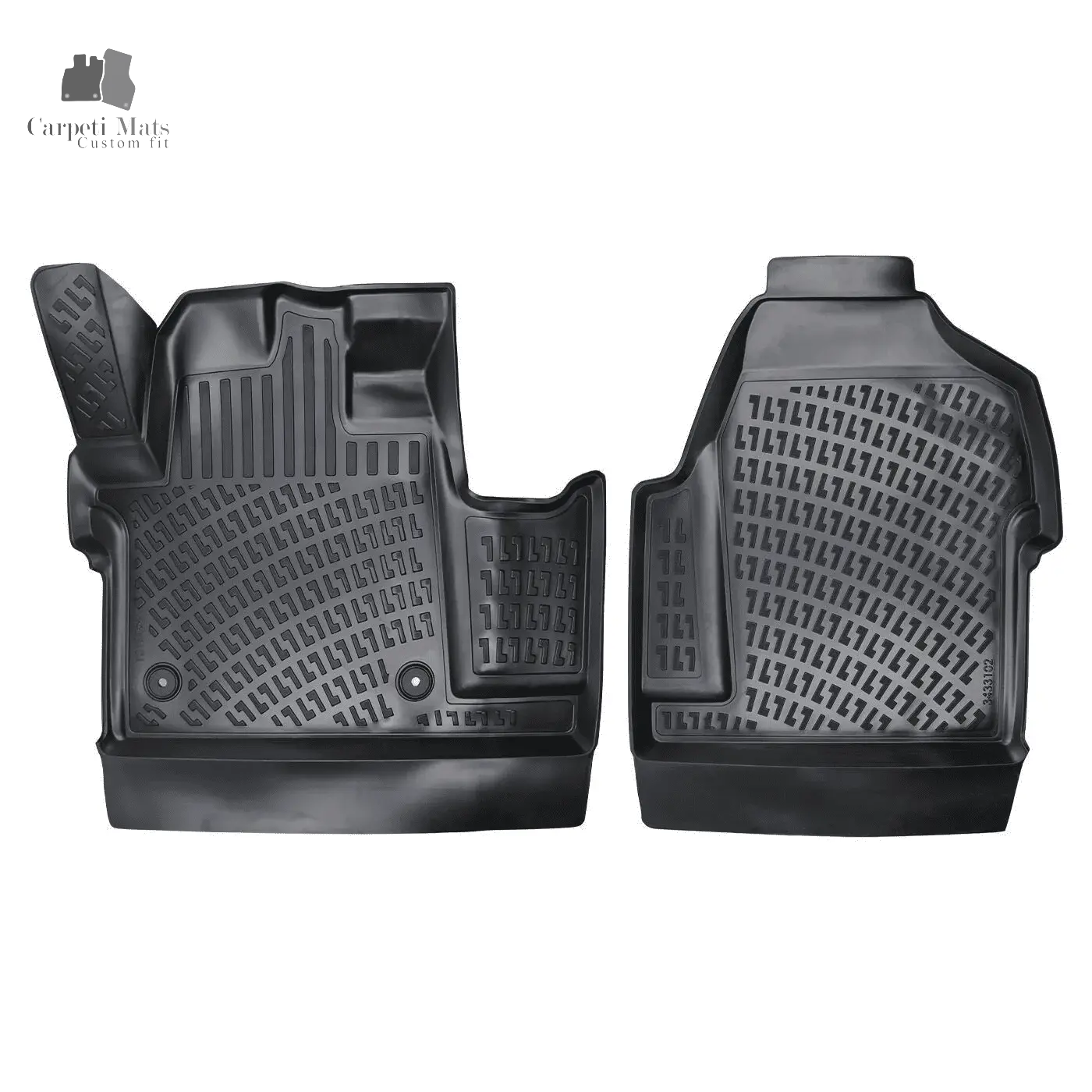 Car Floor Mats Liners For Fiat Scudo 2021-2023 All Season Heavy Duty Auto Rugs