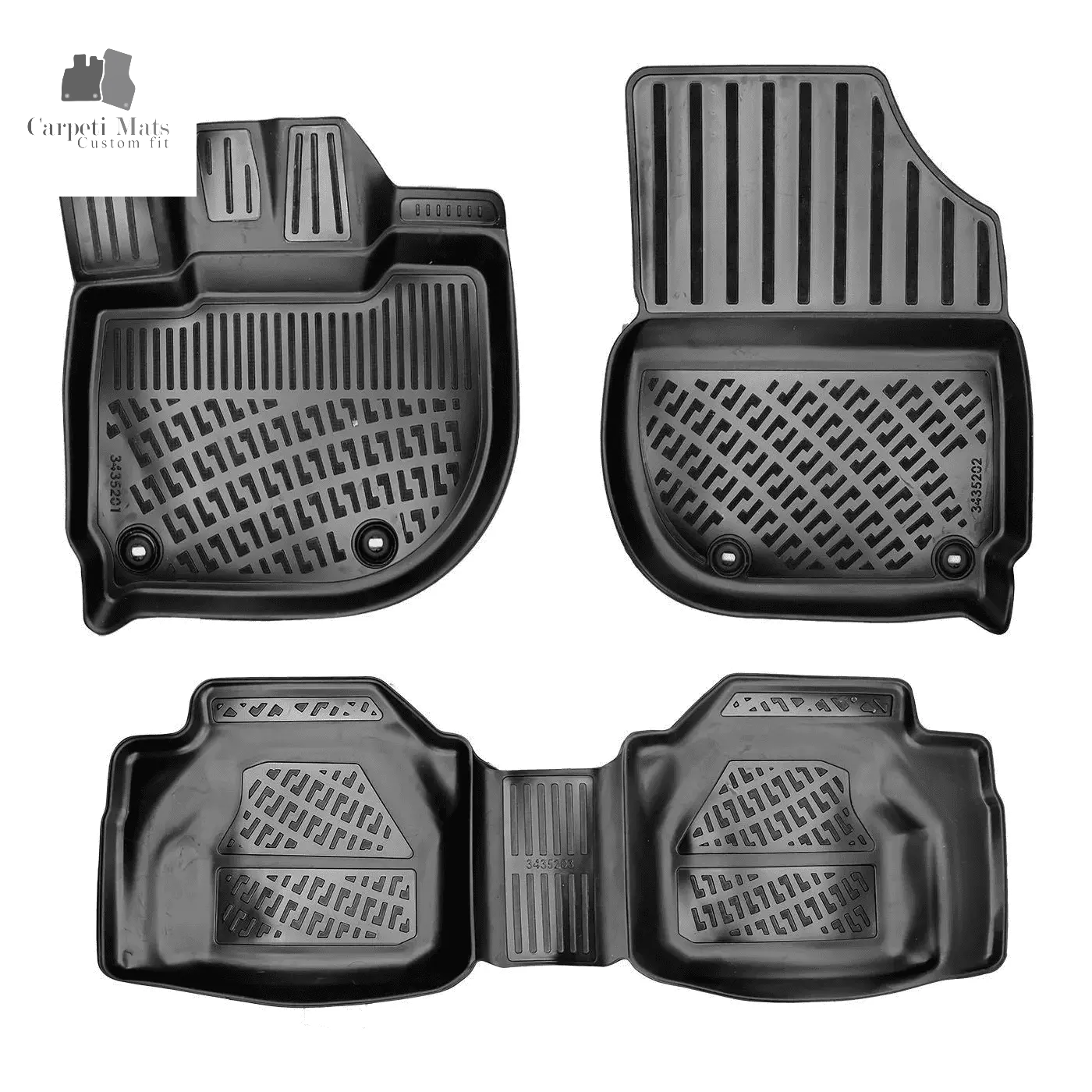 Car Floor Mats Liners For Honda Fit 2020-2026 All Season Heavy Duty 3D Auto Rugs