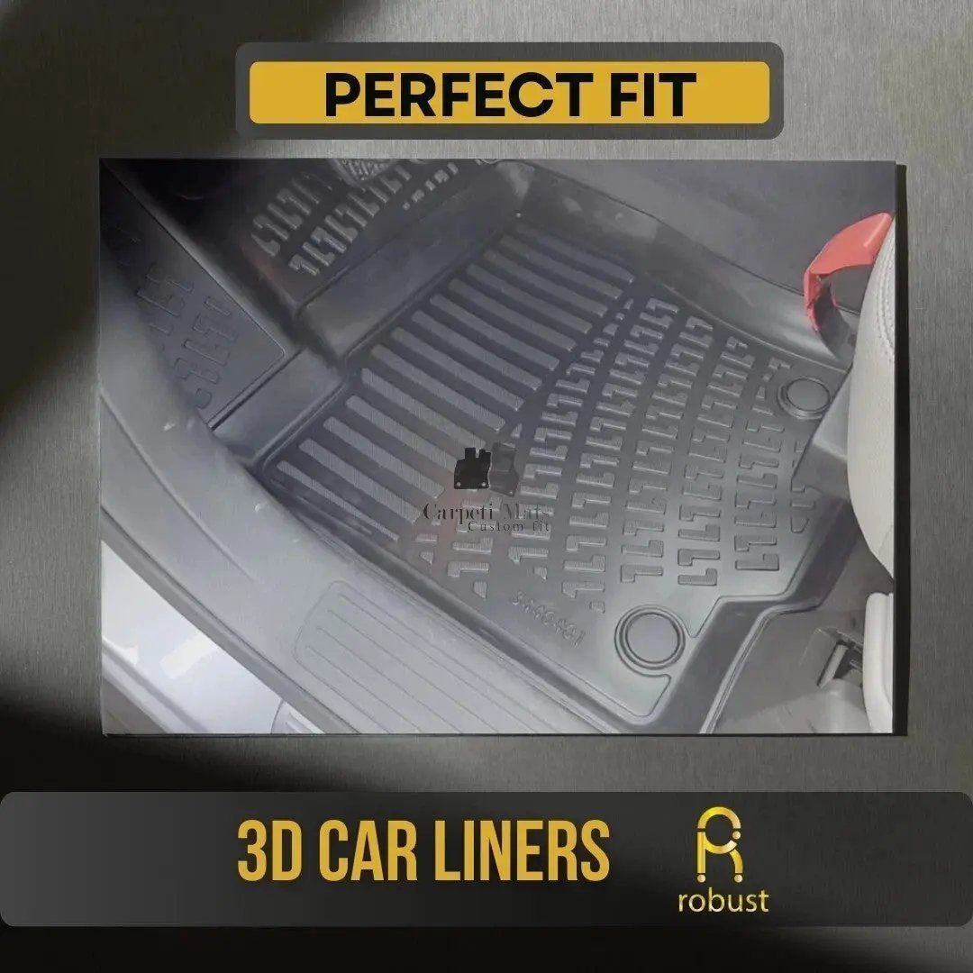 Car Floor Mats Liners For Hyundai Accent 2018-2023 All Season Heavy Duty 3d Rugs