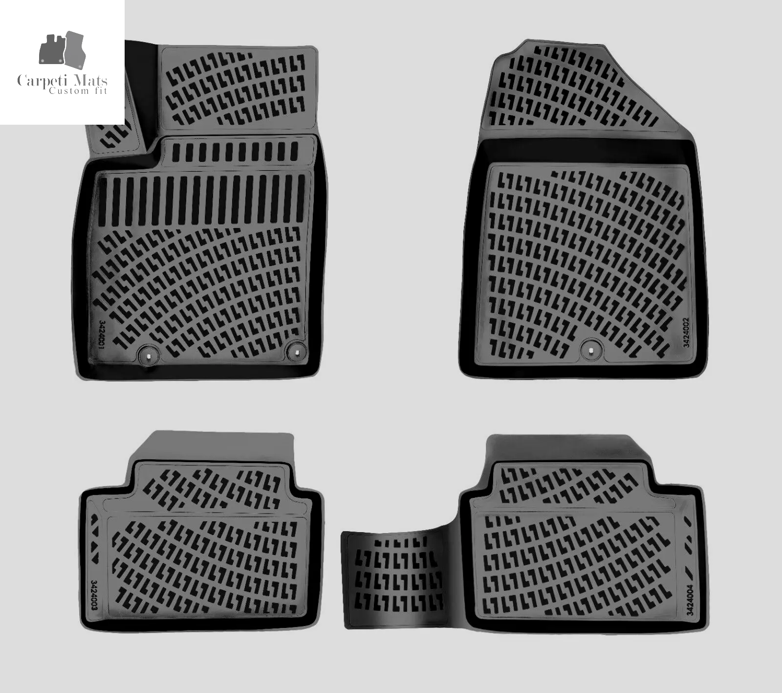 Car Floor Mats Liners For Kia ProC'eed 2019-2025 All Season Heavy Duty 3d Rugs