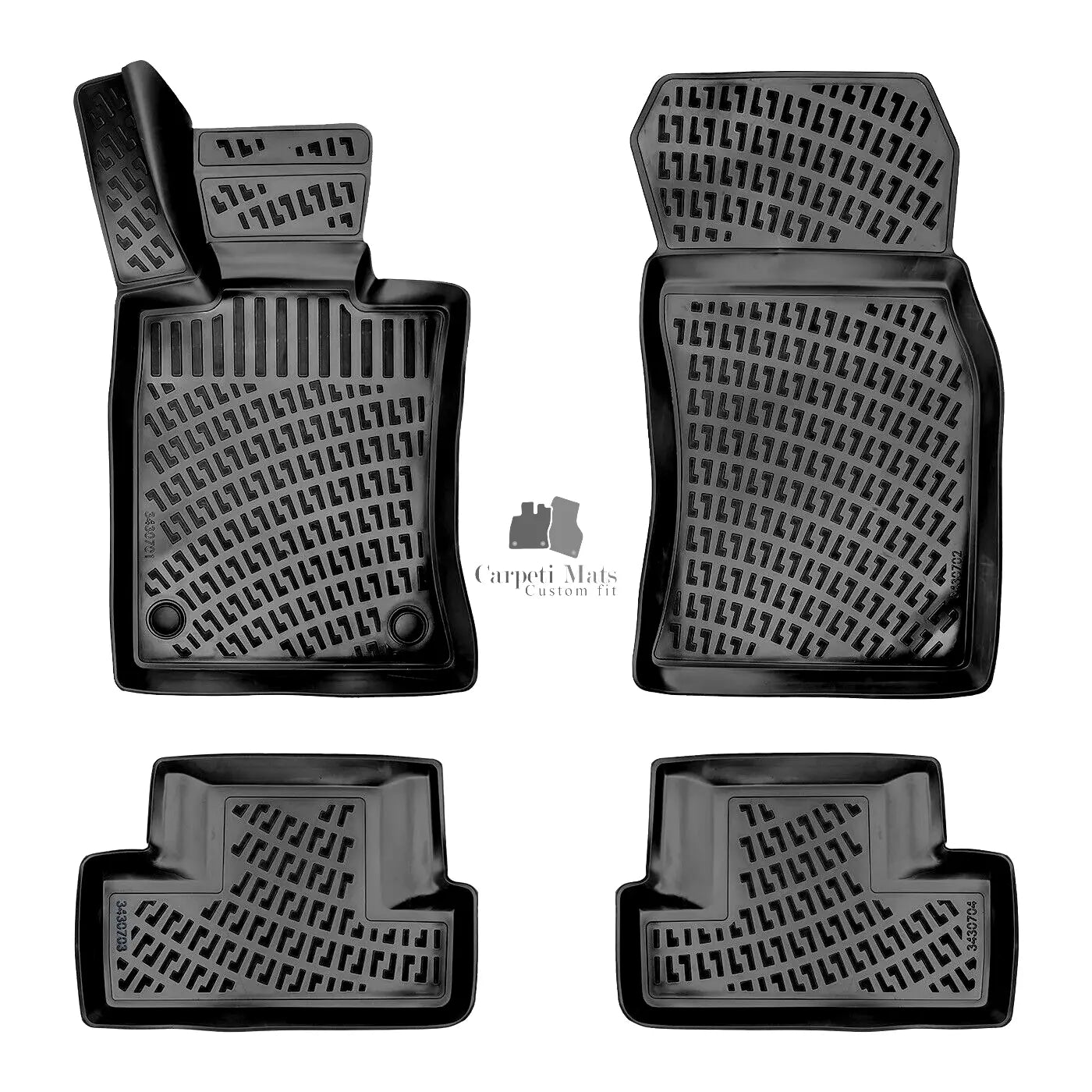 Car Floor Mats Liners For Mini Cooper 2006-2013 All Season Auto Rugs Heavy Duty