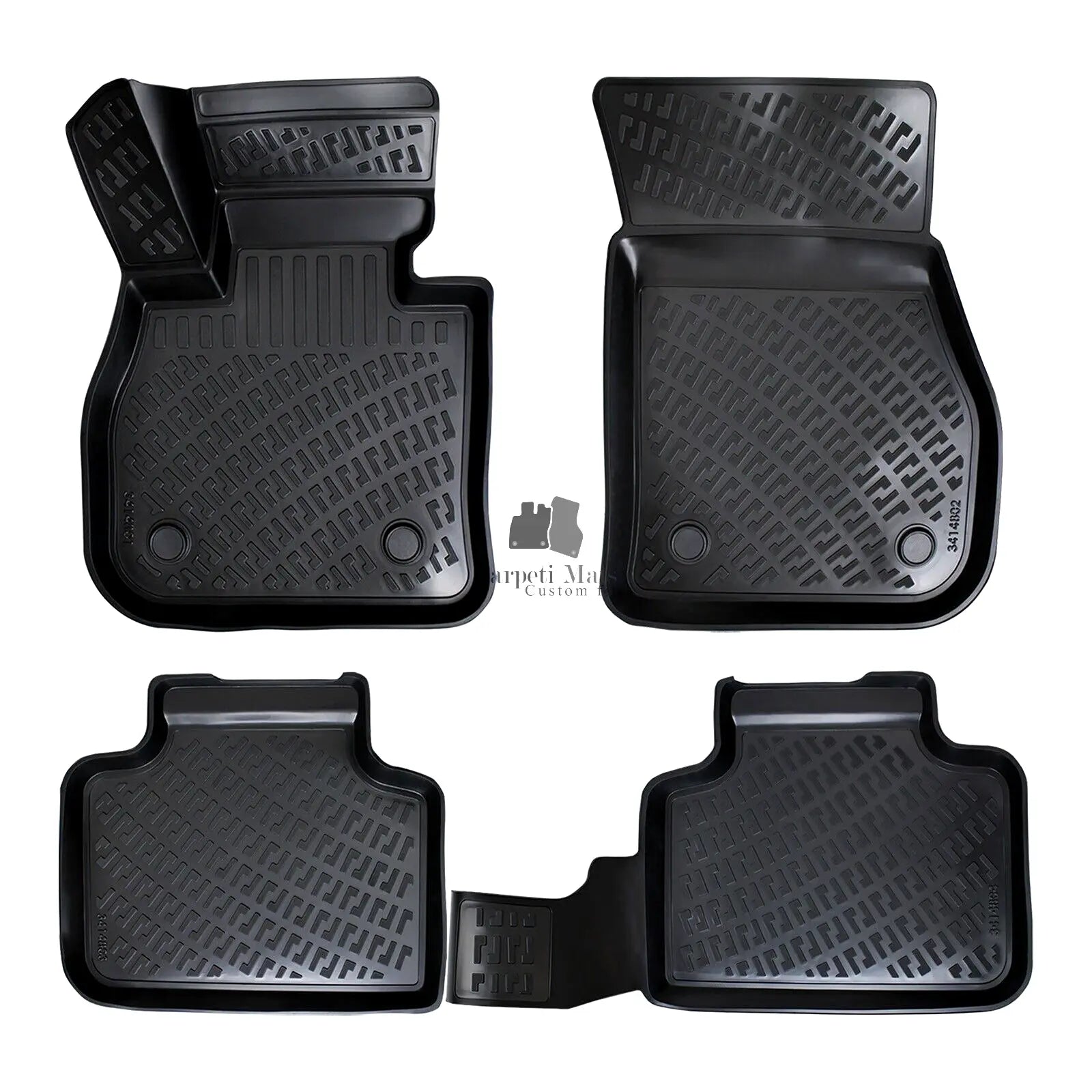 Car Floor Mats Liners For Mini Countryman 2017-2024 All Season Heavy Duty Rugs