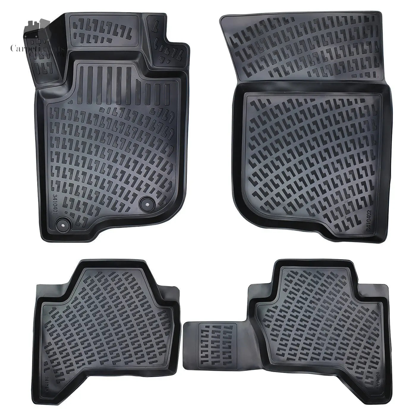 Car Floor Mats Liners For Mitsubishi Montero 2012-2017 All Season 3D Auto Rugs