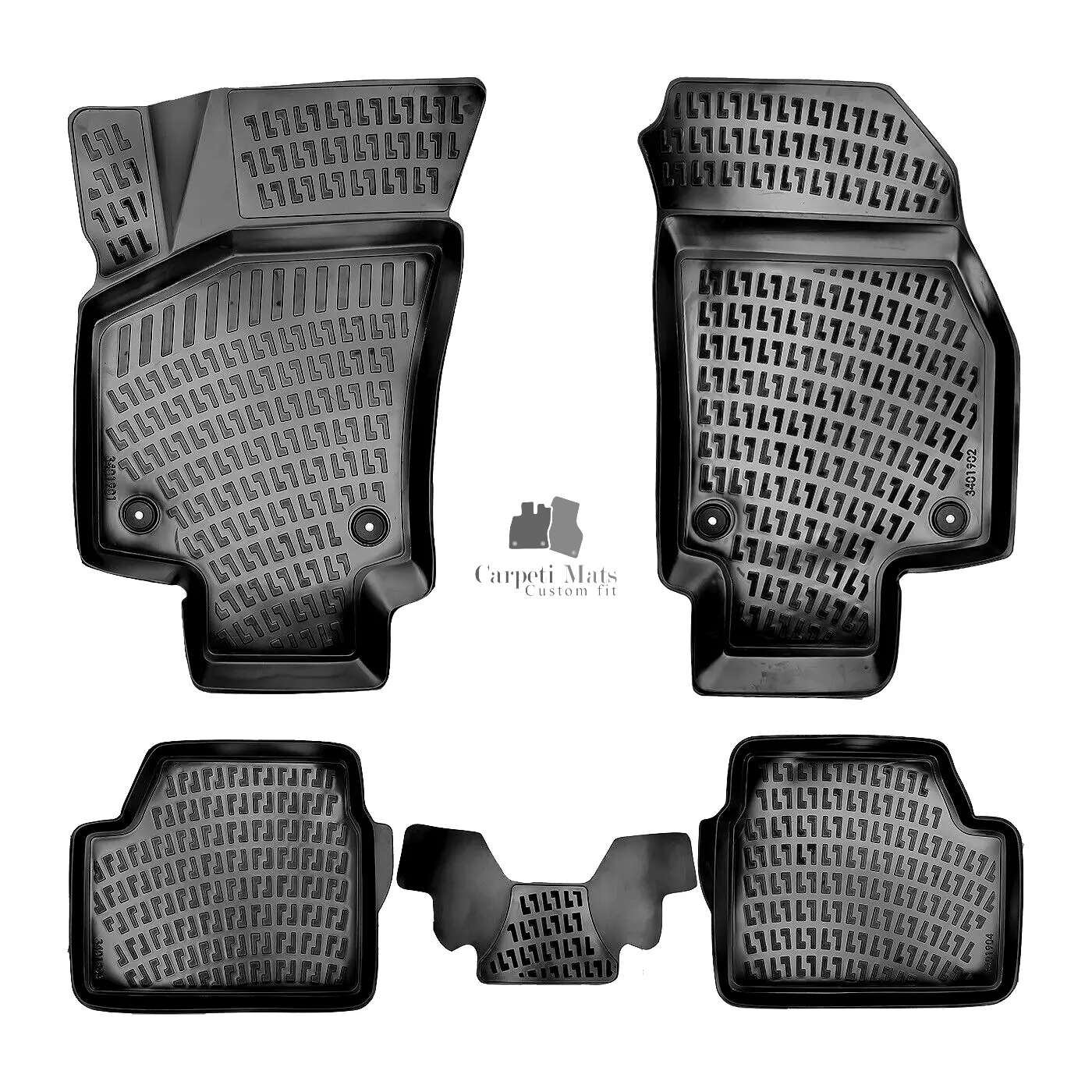 Car Floor Mats Liners For Opel Astra G 1998-2009 All Season Heavy Duty Auto Rugs