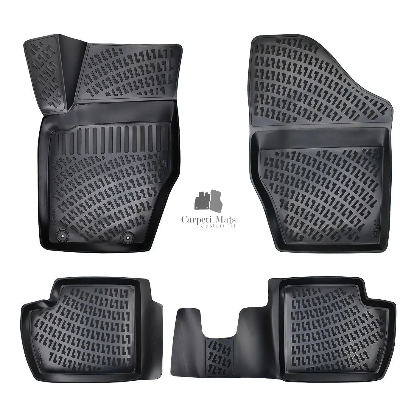 Car Floor Mats Liners For Peugeot 308 2008-2013 All Season Heavy Duty Auto Rugs