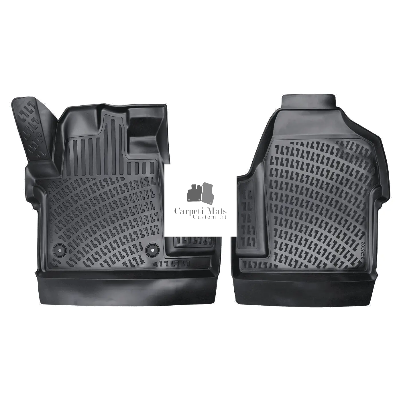 Car Floor Mats Liners For Peugeot Expert 2016-2023 All Season Heavy Duty 3d Rugs