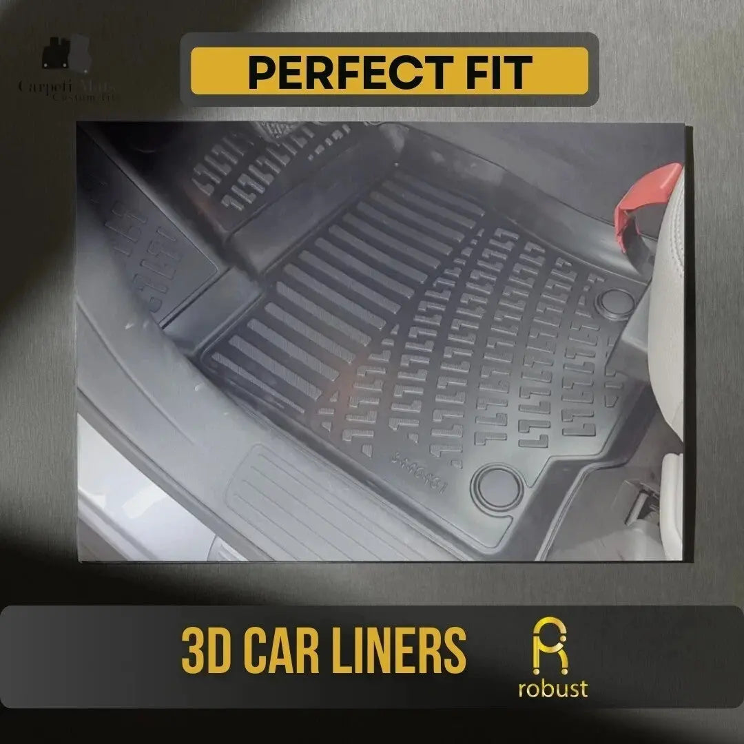 Car Floor Mats Liners For Porsche Cayenne 2007-2010 All Season Heavy Duty Rugs