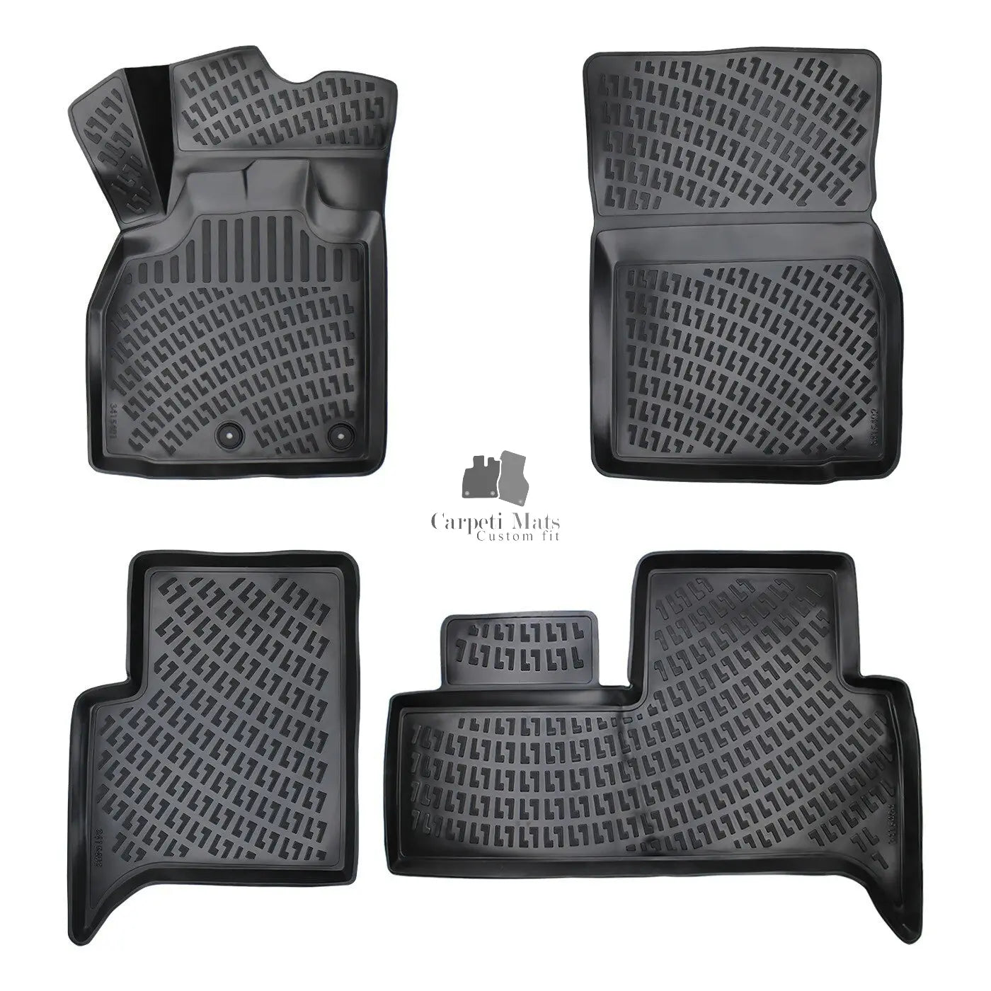 Car Floor Mats Liners For Renault Scenic 3 2009-2016 All Season Heavy Duty Rugs