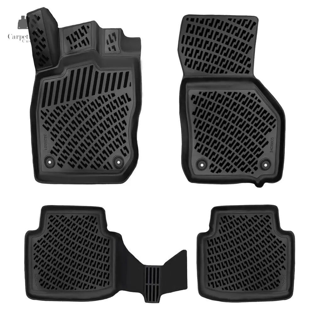 Car Floor Mats Liners For Skoda Superb 2024-2026 All Season Heavy Duty 3D Rugs