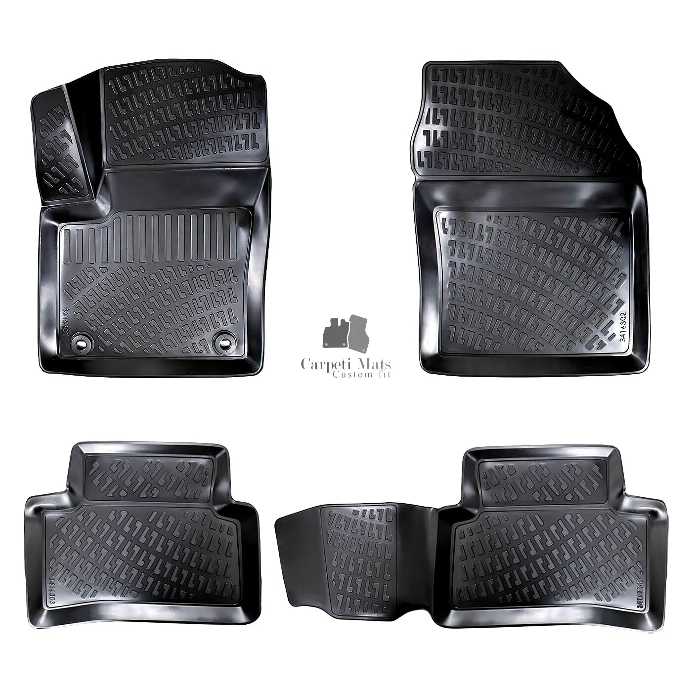 Car Floor Mats Liners For Toyota CHR 2016-2022 All Season Heavy Duty Auto Rugs
