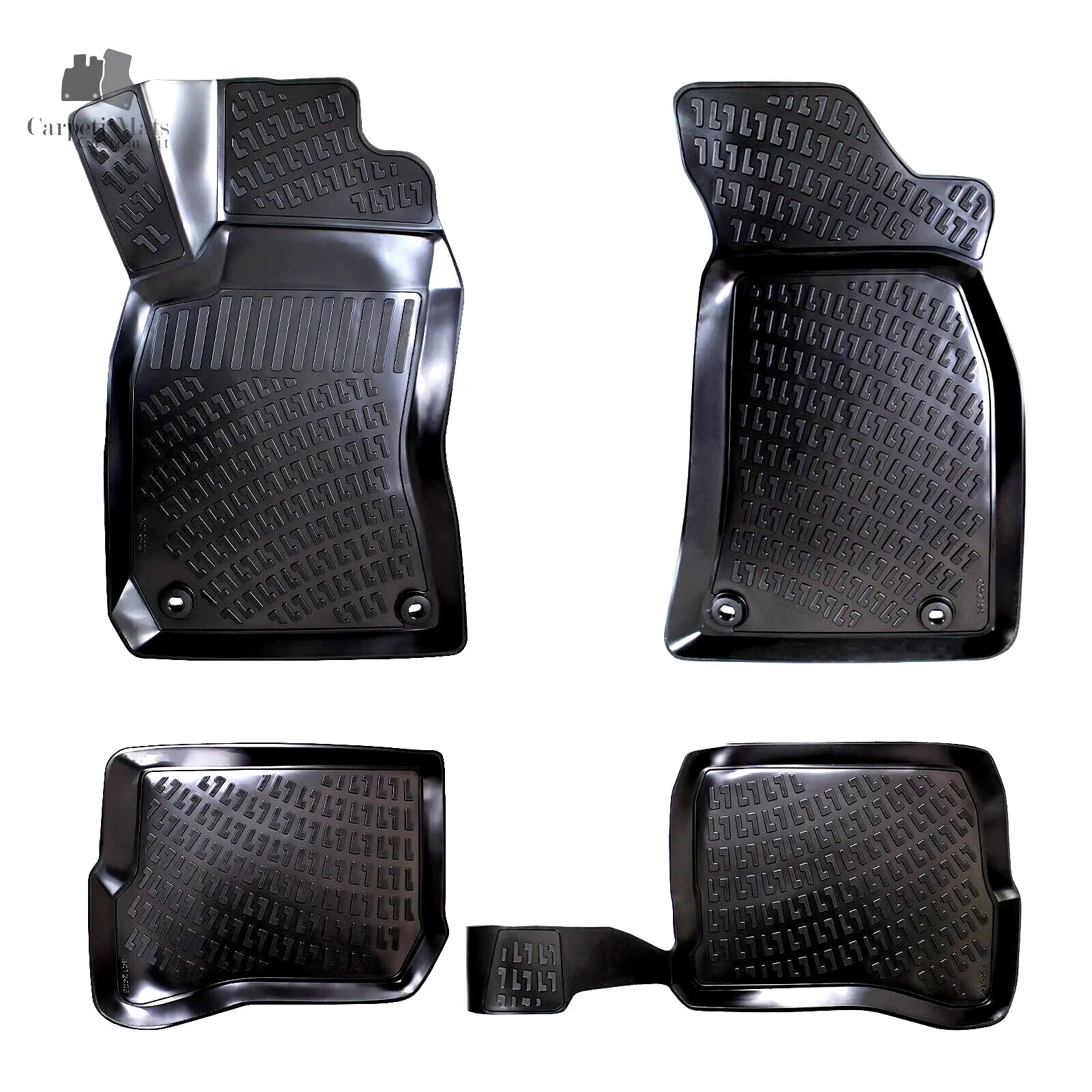 Car Floor Mats Liners For VW Passat B5 1997-2005 All Season Heavy Duty Auto Rugs