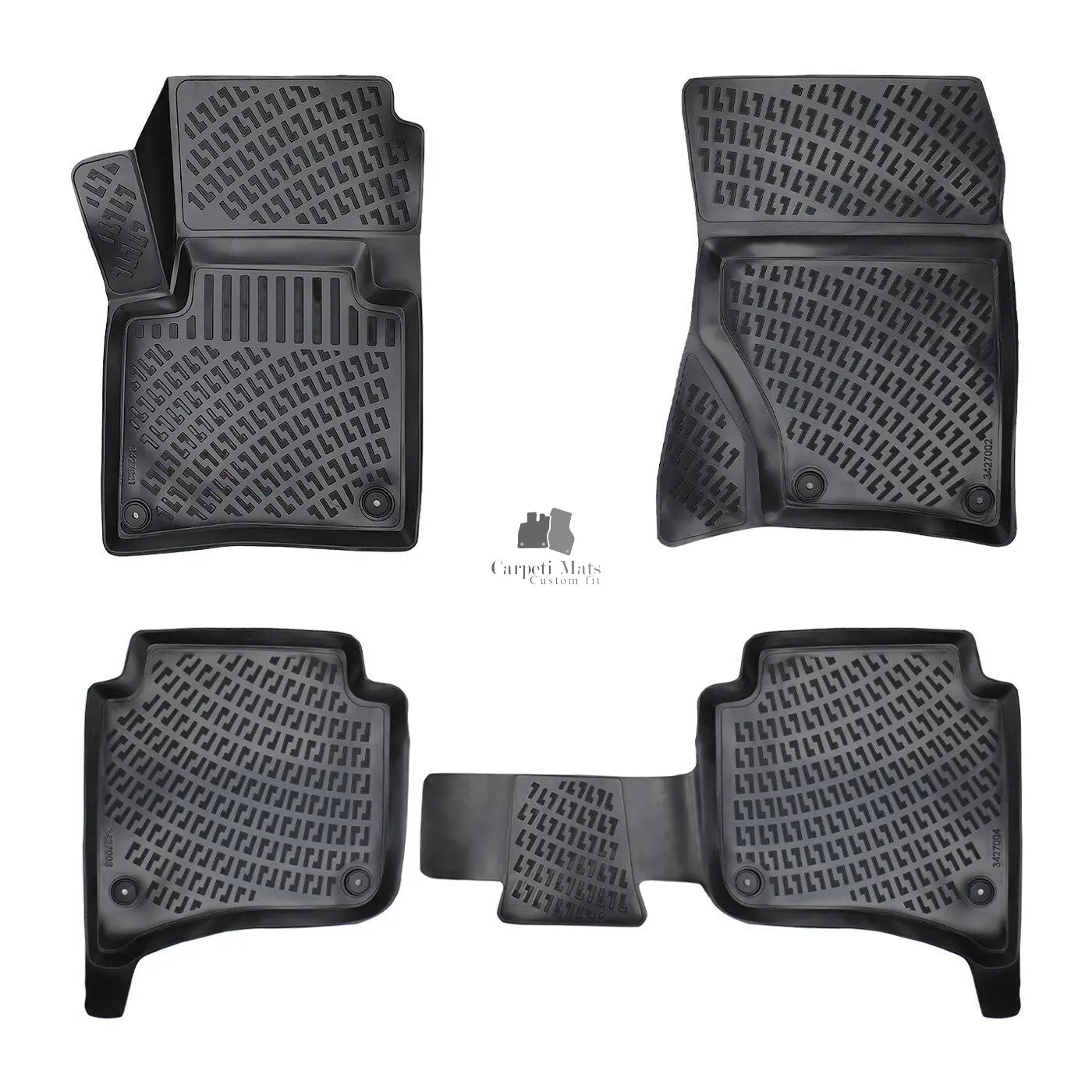 Car Floor Mats Liners For Volkswagen Touareg 2010-2014 All Season Heavy Duty New