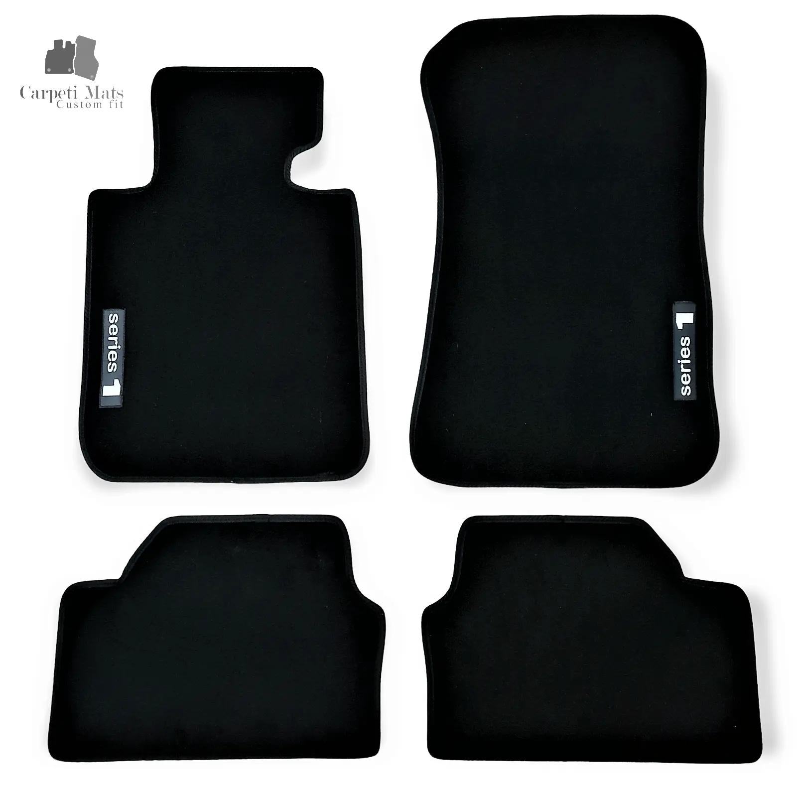 Car Floor Mats Velour Compatible for BMW 1 E87/E81 11.2003-09.2012 logo 1 E87/E81, All Season Floor Mats, All Weather car floor mats, Auto Liners, BMW 1 E87/E81, BMW M, BMW M PERFORMANCE, BMW M1, bmw series 1, Car Floor Mats Velour, Carpet floor mats, Custom fit floor mats, E87/E81, Heavy Duty Car Floor Mats, M, M PERFORMANCE, M1, Rubberized Back Round, series 1, series 1 E87/E81, series E87/E81, Tufted Carpet, waterproof floor mats Car Floor Mats Velour