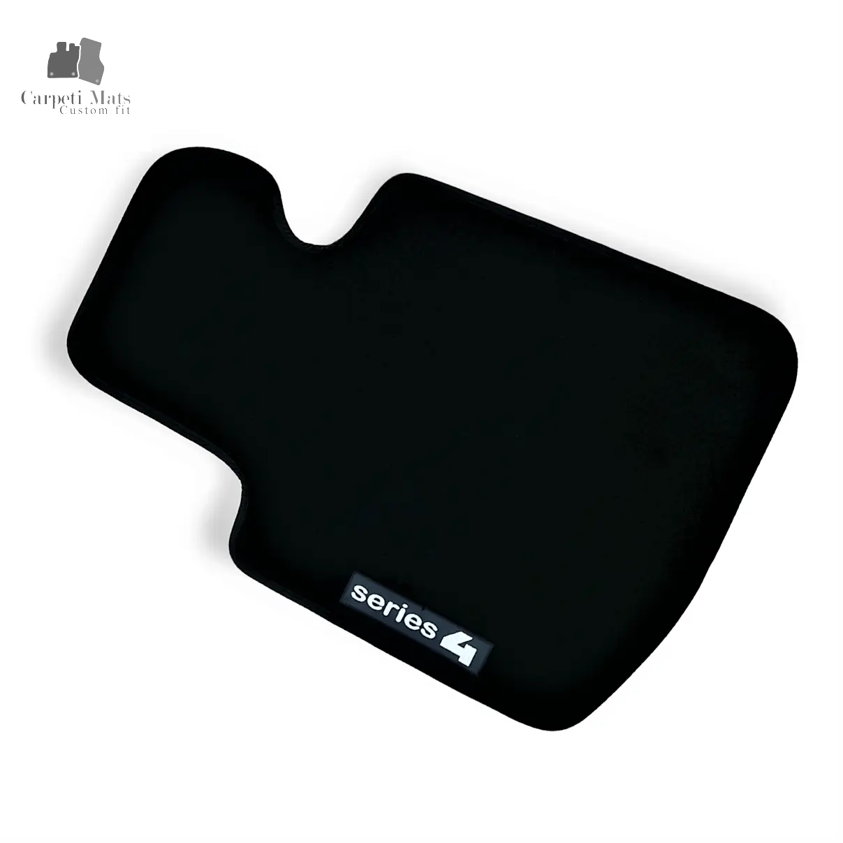 Carpet Car Floor Mats Velour for BMW 4 F36 GRAND COUPE 2014-> logo Car Floor Mats Velour CarpetiMats