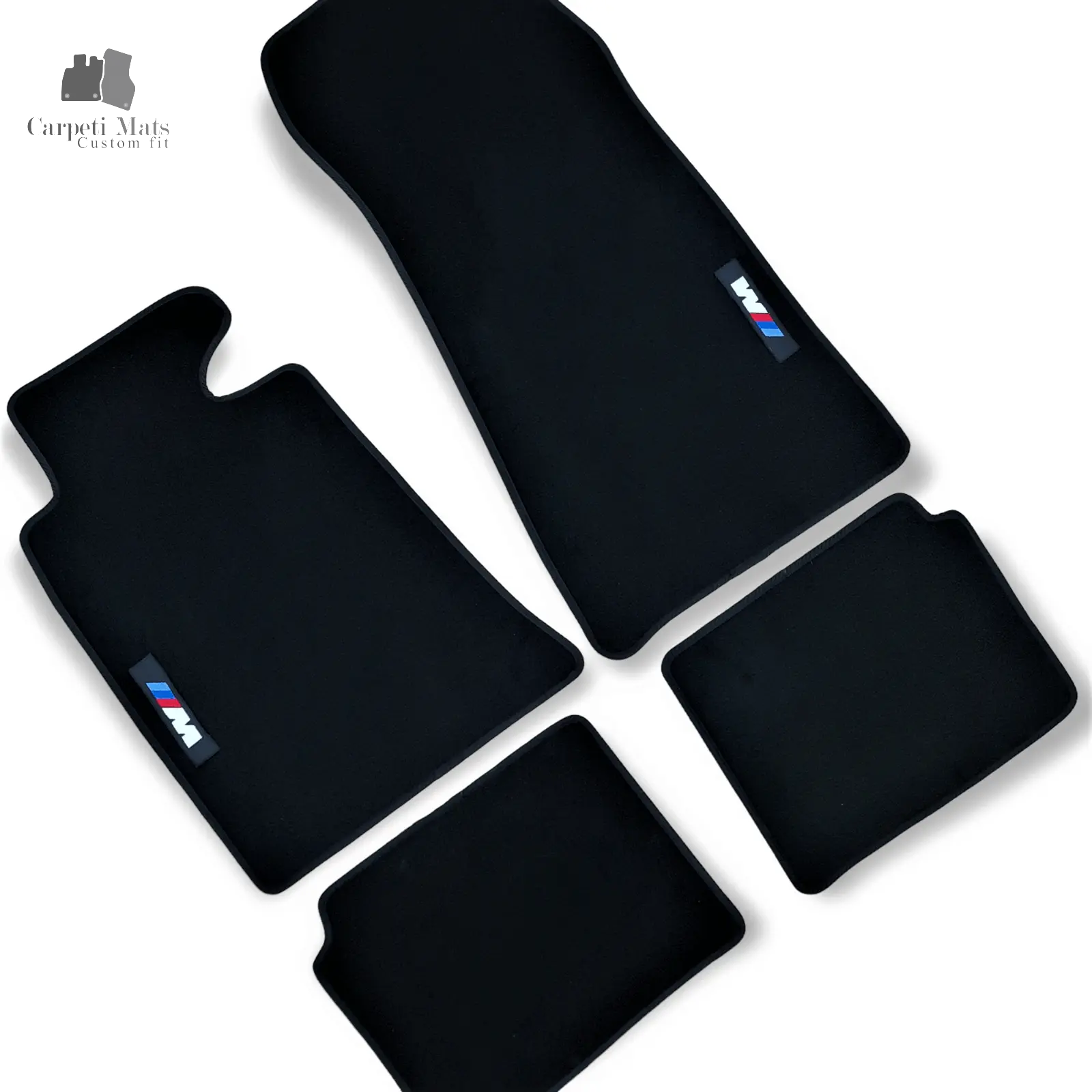 Carpet Car Floor Mats Velour for BMW 5 E34 11.1986-06.1996 M Car Floor Mats Velour CarpetiMats