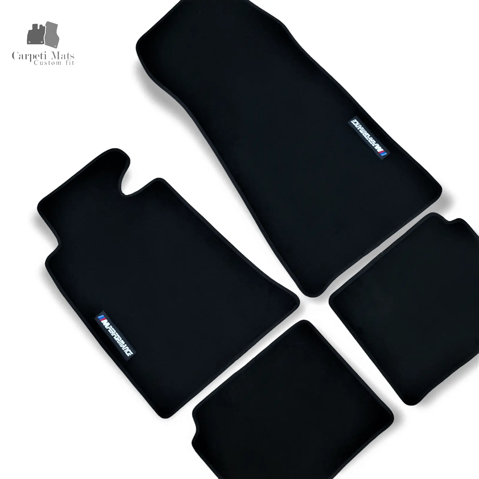 Carpet Car Floor Mats Velour for BMW 5 E34 1986-06.1996 M Performance Car Floor Mats Velour CarpetiMats