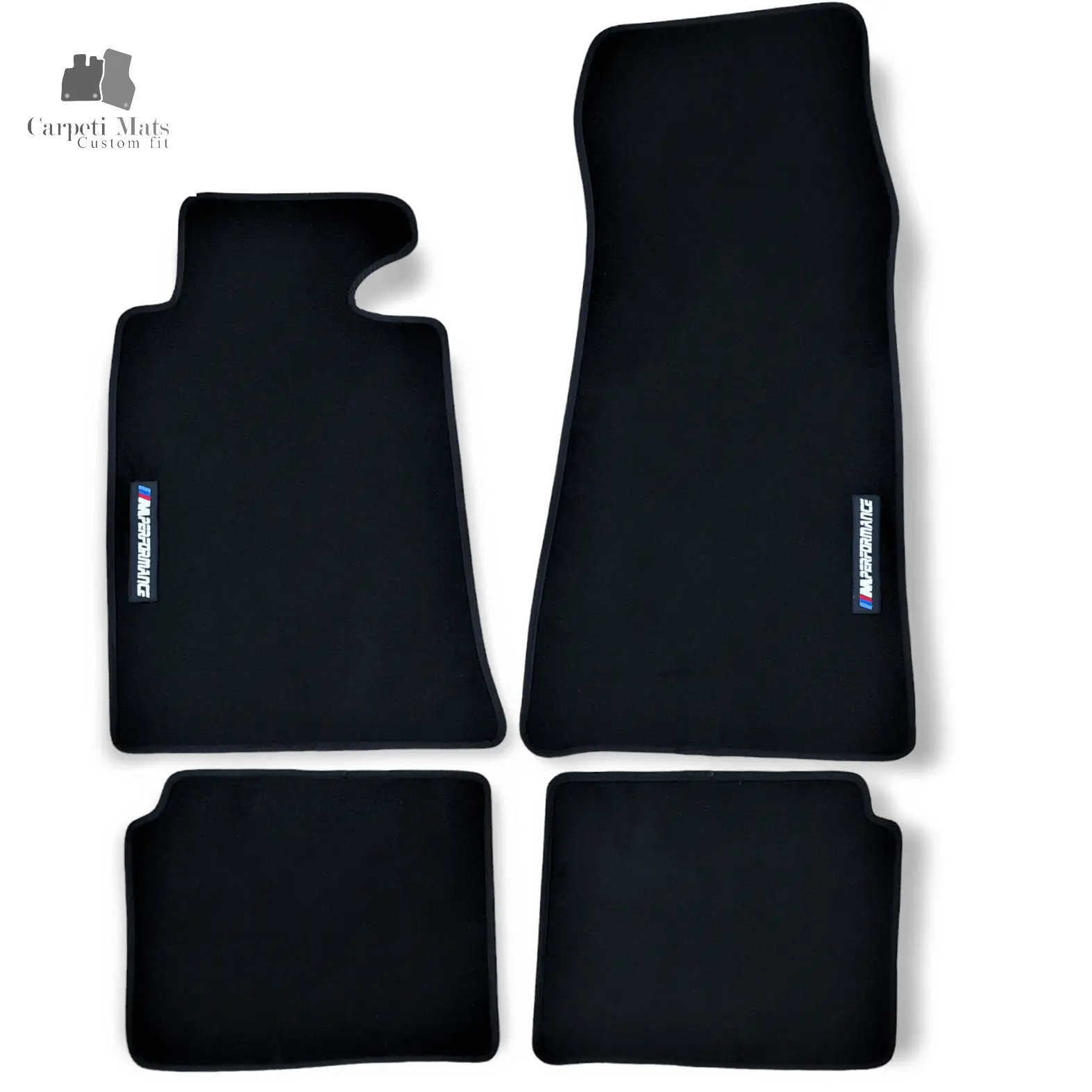 Carpet Car Floor Mats Velour for BMW 5 E34 1986-06.1996 M Performance Car Floor Mats Velour CarpetiMats