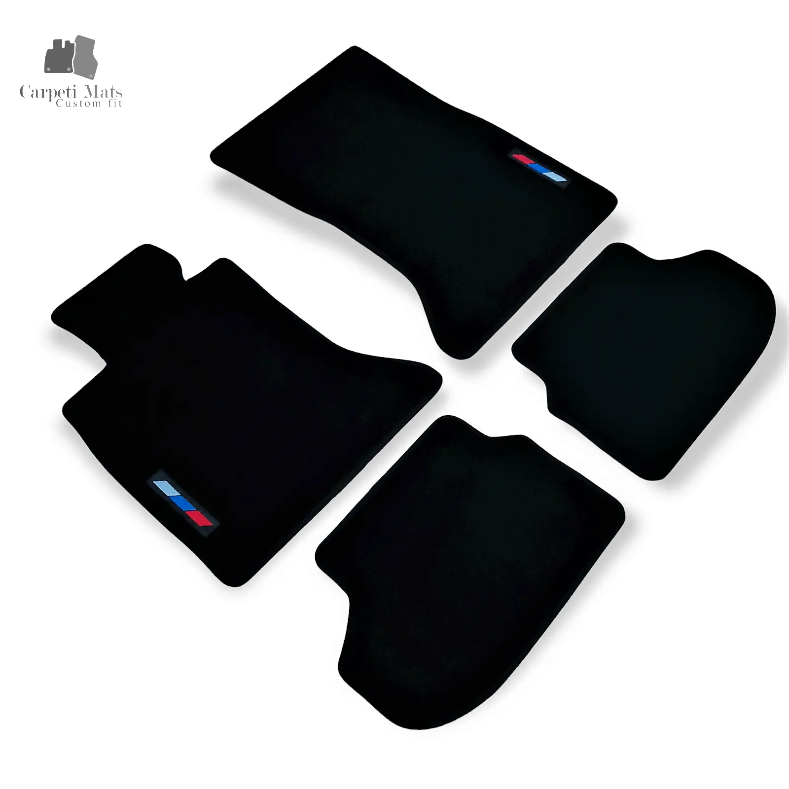 Carpet Car Floor Mats Velour for BMW 5 F10/F11 03.2010-05.2017 M Car Floor Mats Velour CarpetiMats