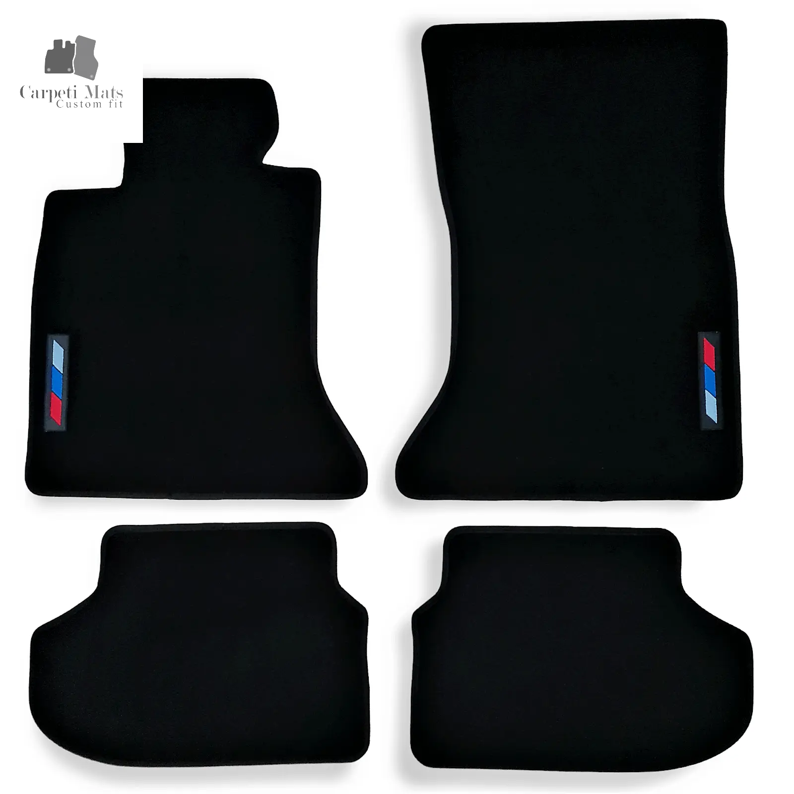 Carpet Car Floor Mats Velour for BMW 5 F10/F11 03.2010-05.2017 M Car Floor Mats Velour CarpetiMats