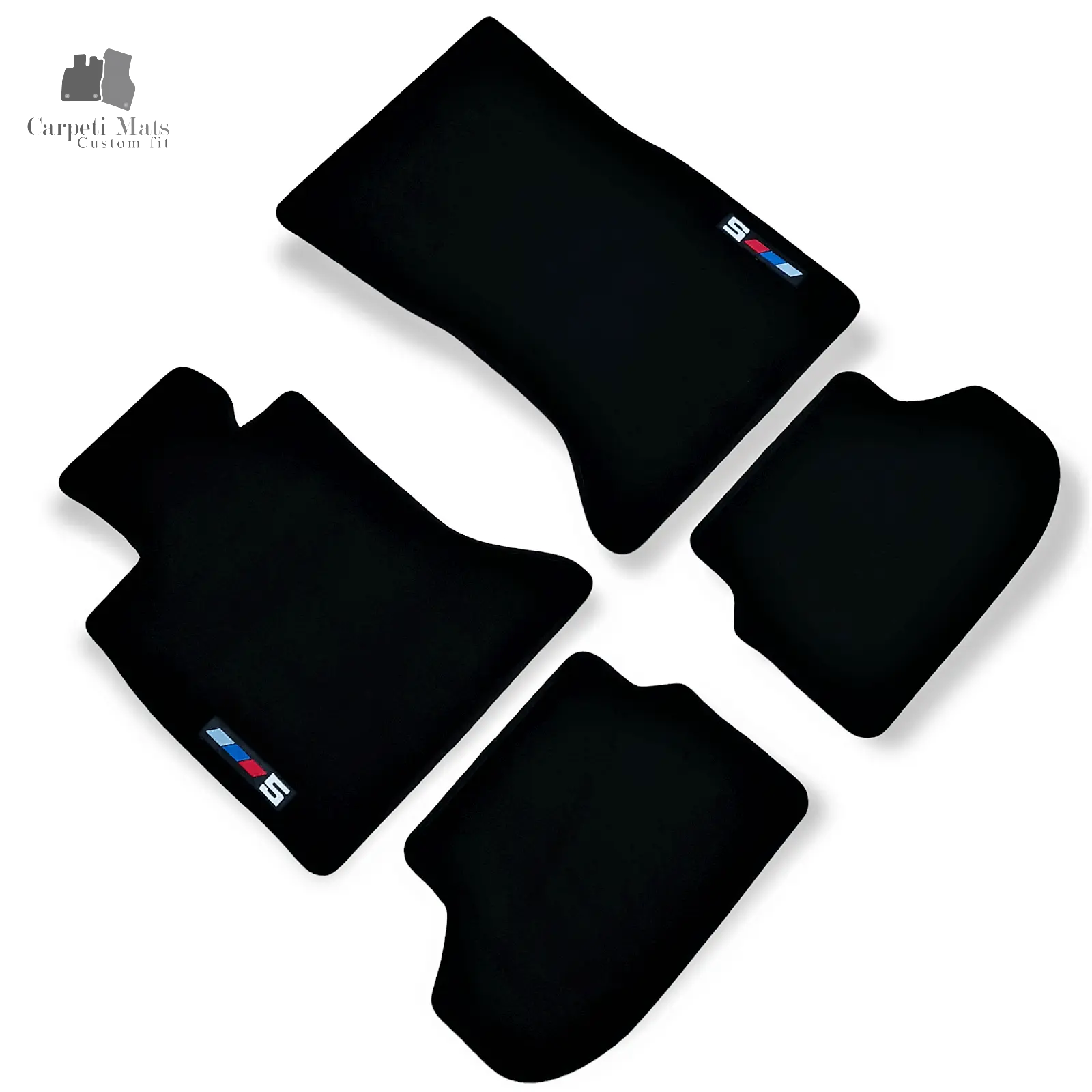 Carpet Car Floor Mats Velour for BMW 5 F10/F11 03.2010-05.2017 M5 Car Floor Mats Velour CarpetiMats