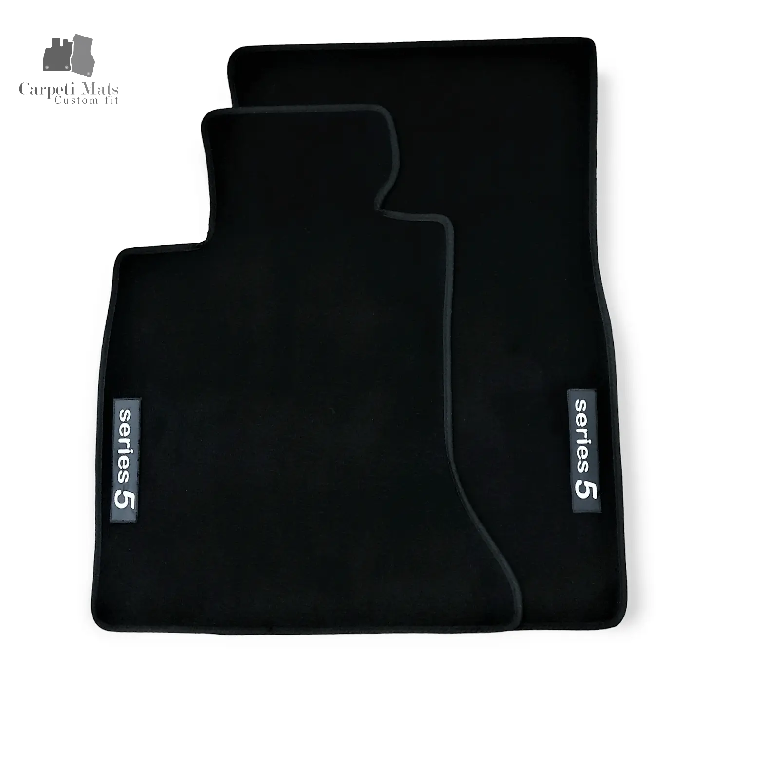 Carpet Car Floor Mats Velour for BMW 5 F10/F11 03.2010-05.2017 logo Car Floor Mats Velour CarpetiMats