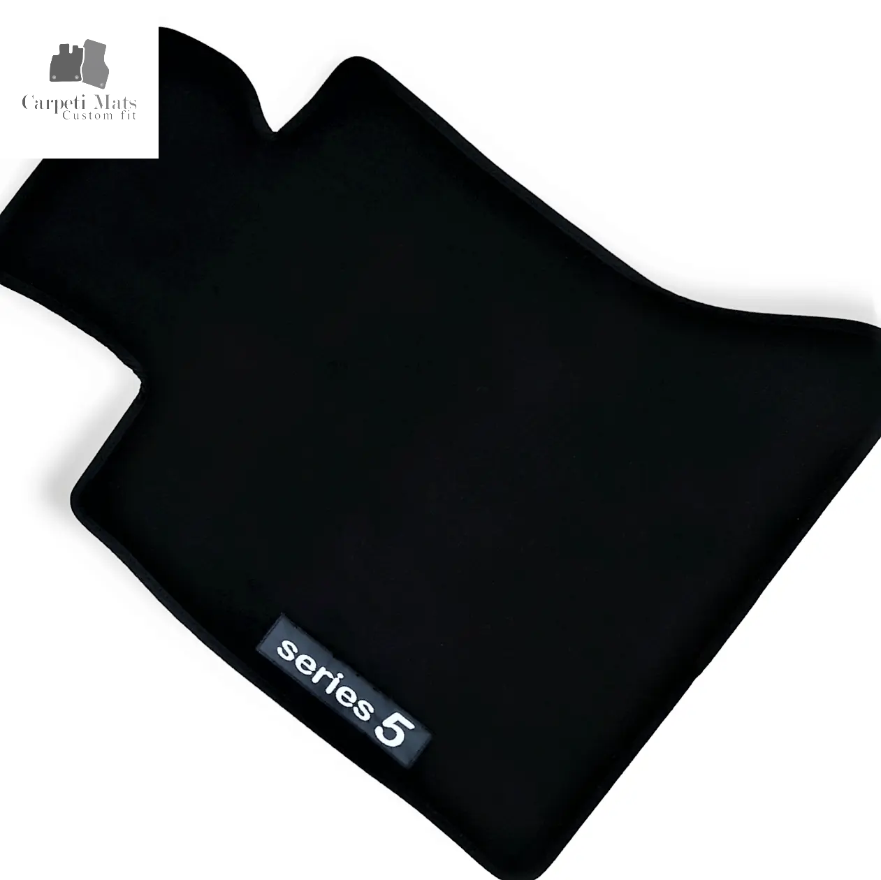 Carpet Car Floor Mats Velour for BMW 5 F10/F11 03.2010-05.2017 logo Car Floor Mats Velour CarpetiMats