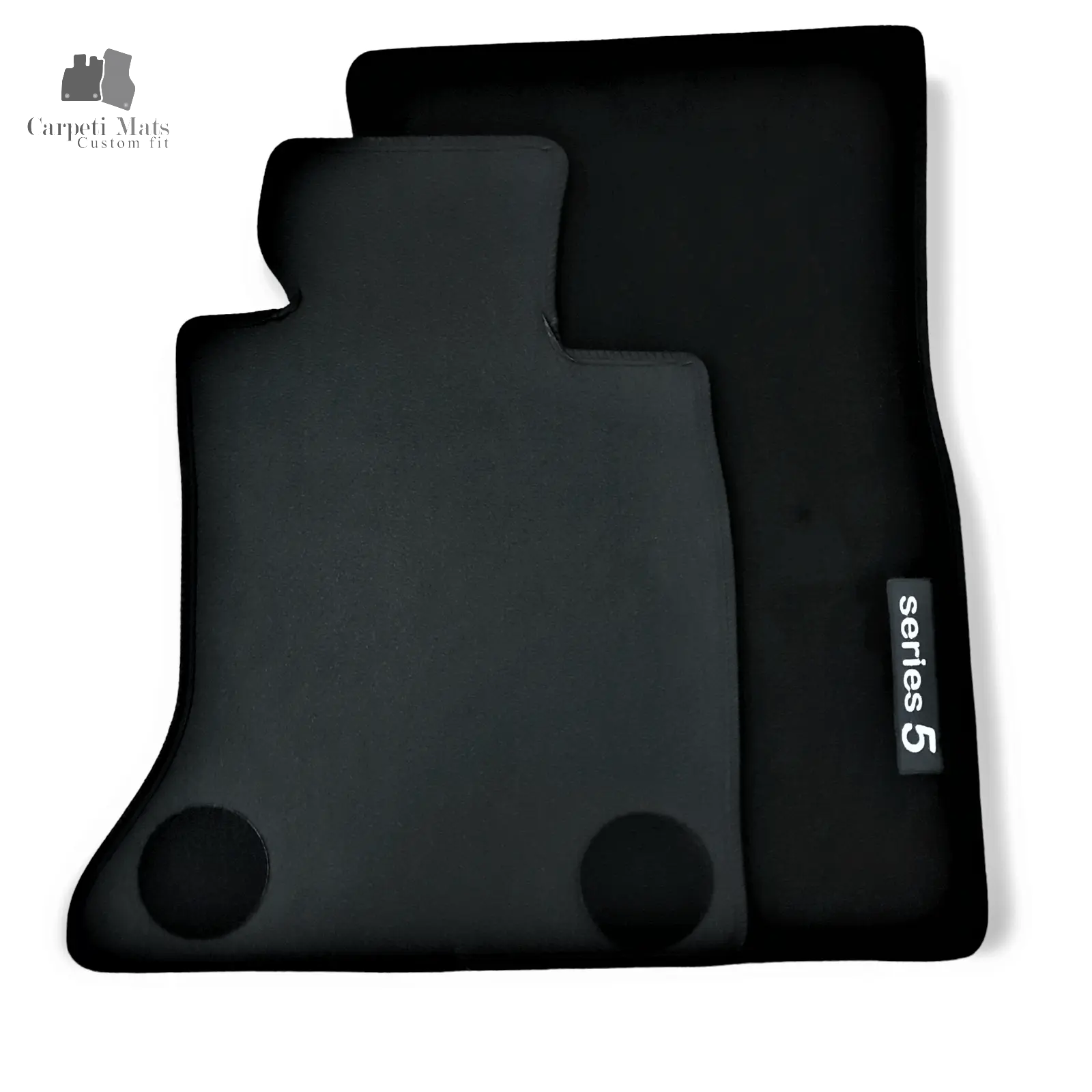 Carpet Car Floor Mats Velour for BMW 5 F10/F11 03.2010-05.2017 logo Car Floor Mats Velour CarpetiMats